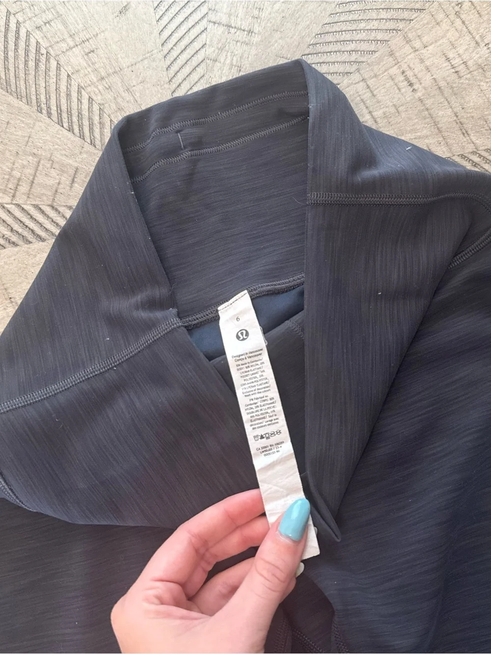 lululemon athletica Women's High-Rise Leggings in Charcoal Gray